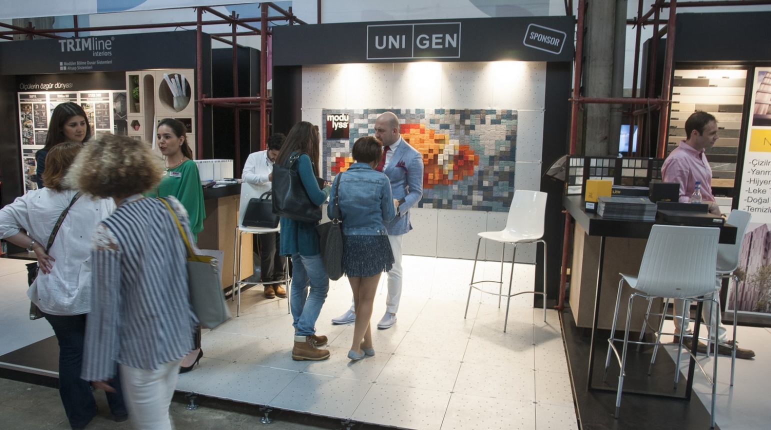 A unique architectural concept was created around the transformation theme at Mimarsiv Selection.